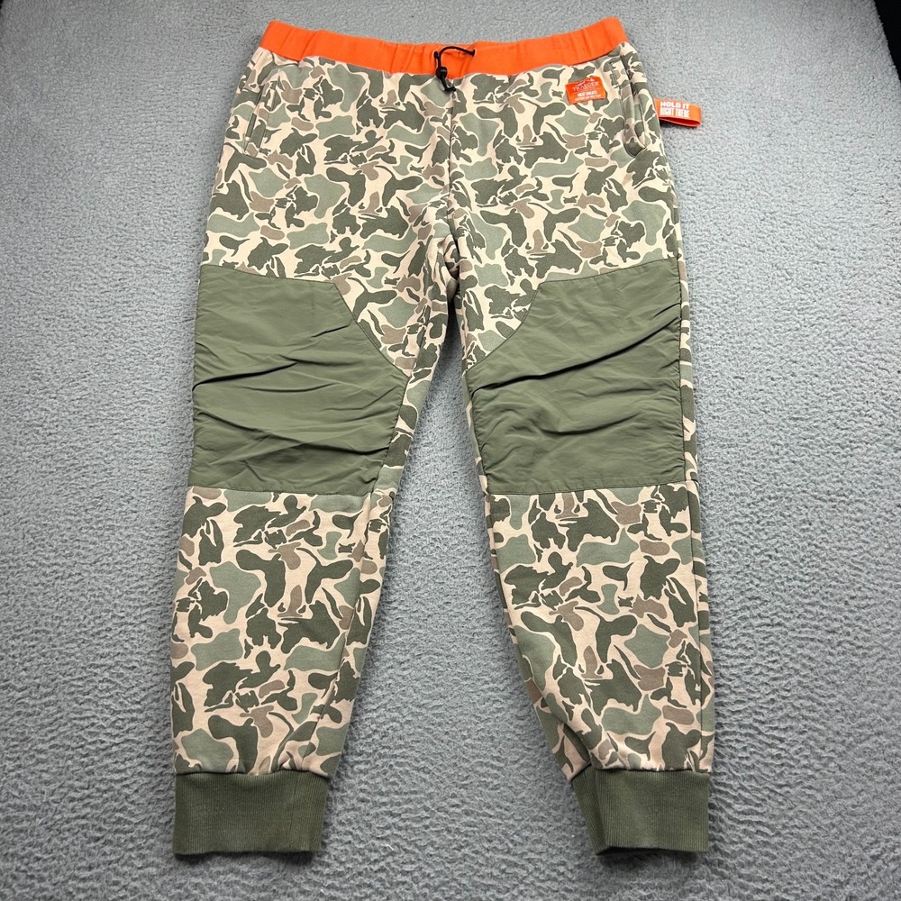 Traeger Sweatpants Mens 3XL Green Meat Joggers Grill Out Chill Out Camo
